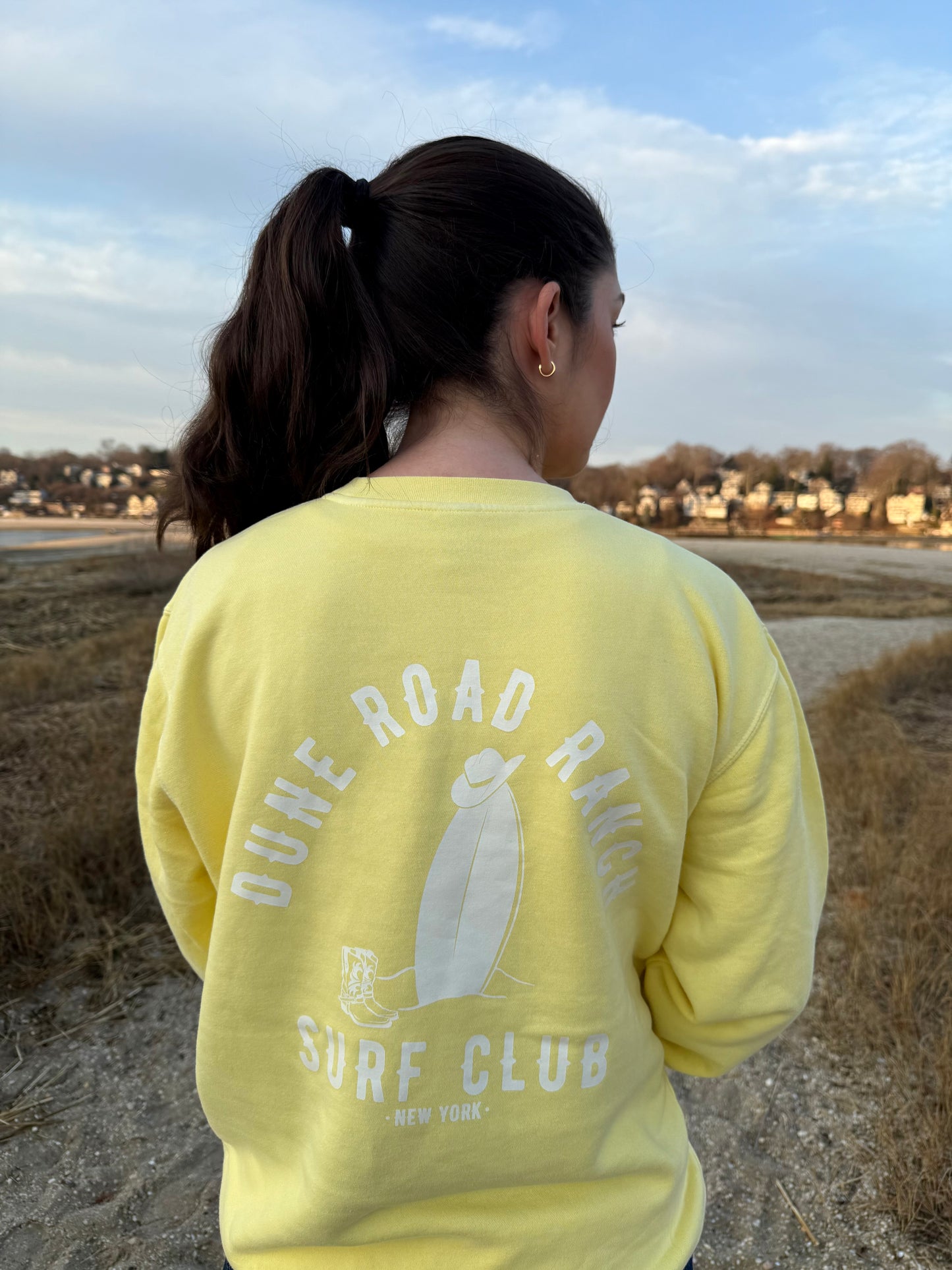Surf Club Crewneck - Lemonade
