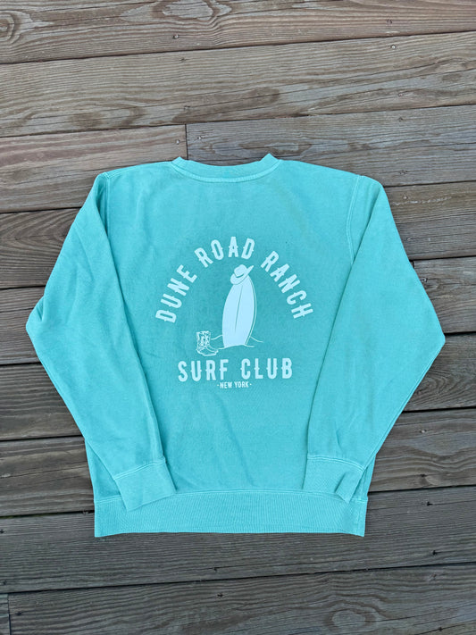 Surf Club Crewneck - Sea Glass