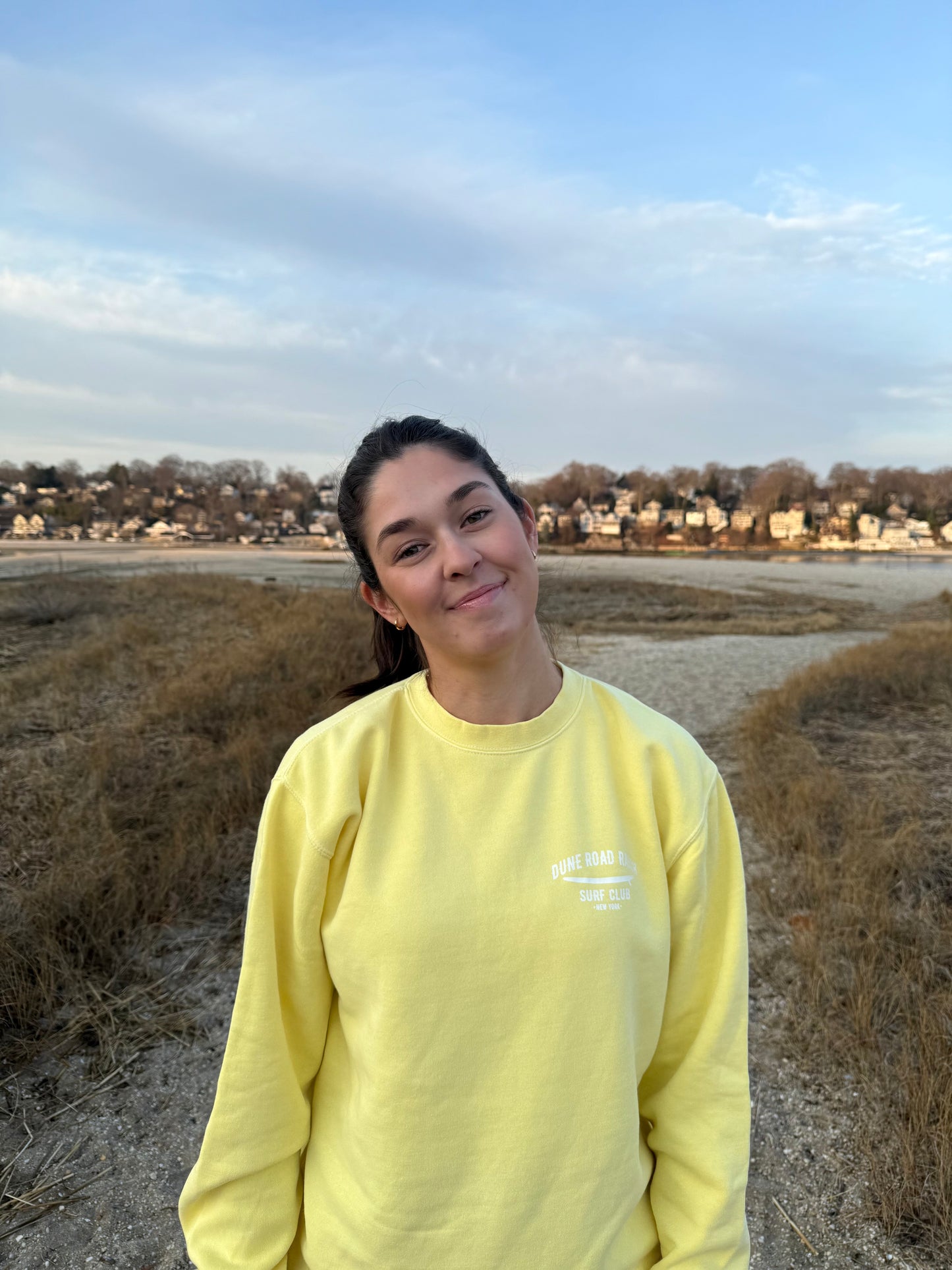 Surf Club Crewneck - Lemonade