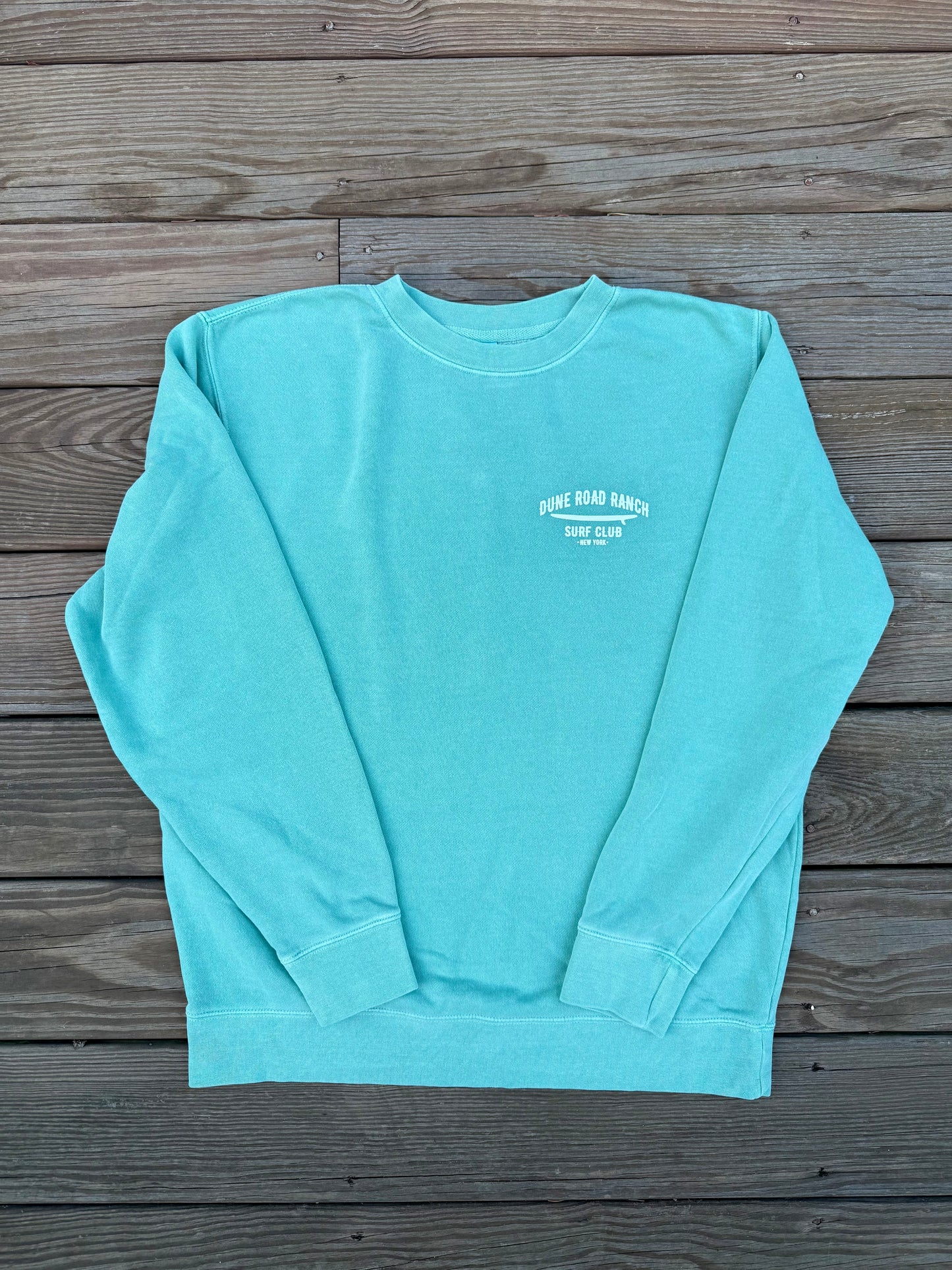 Surf Club Crewneck - Sea Glass