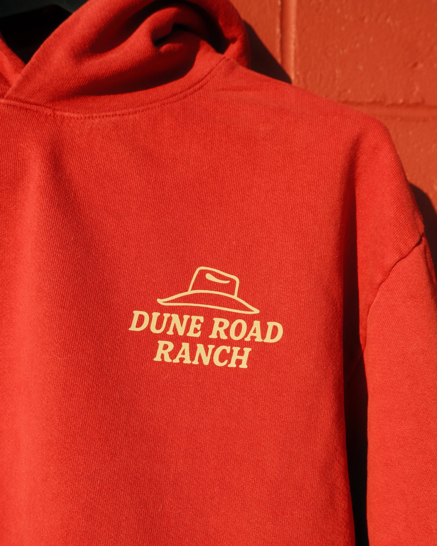 Coastal Cowboy Hoodie - Red