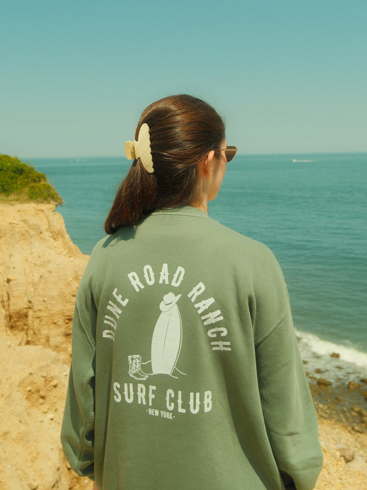 Surf Club Crewneck (Spruce)