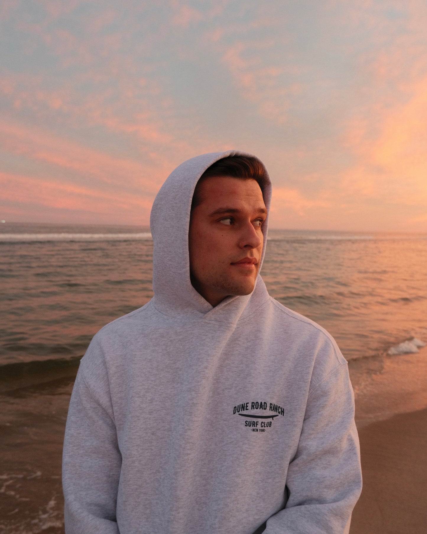 Signature Surf Club Hoodie - Gray