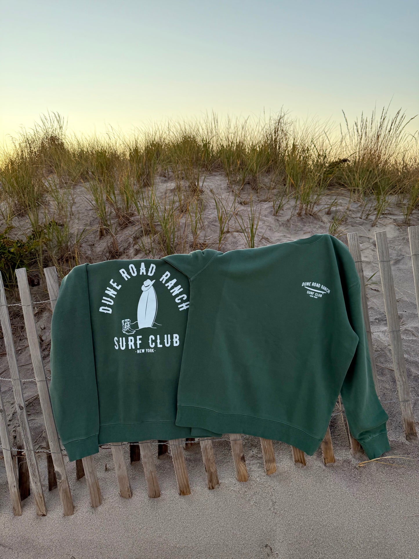 Surf Club Crewneck - Spruce