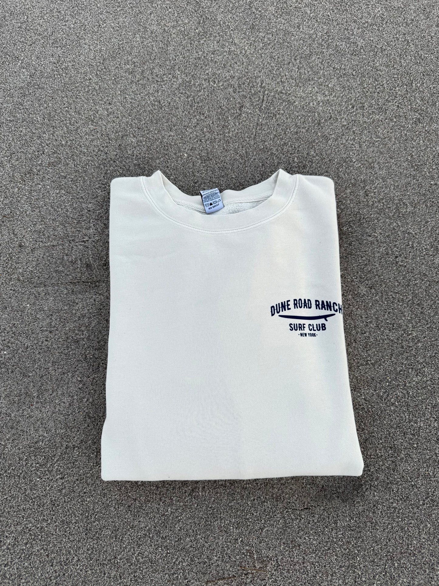 Surf Club Crewneck - Cream